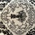 Double sided decorative pillow cover, Handcrafted from a 100% cotton slub with a black and white Victorian chandeliers...
