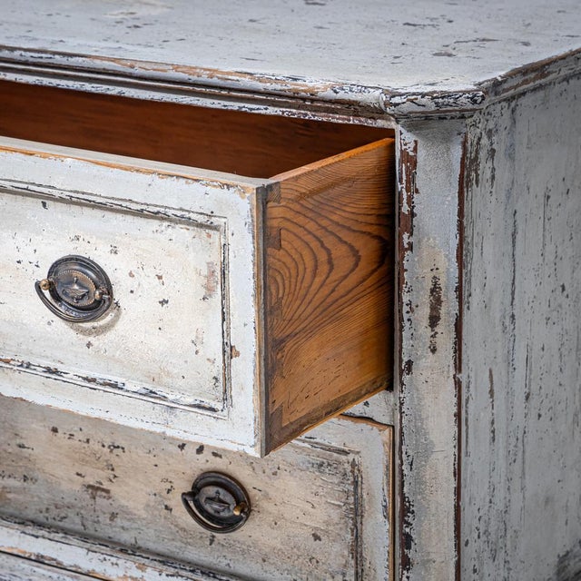 Wood Neoclassical Chest of Drawers, 1800 For Sale - Image 7 of 8