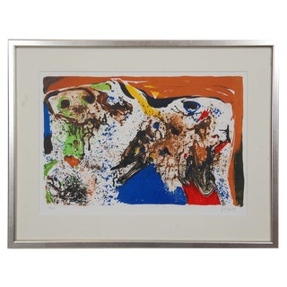 Asger Jorn, The Day of the Dead, Lithograph, 1969 For Sale