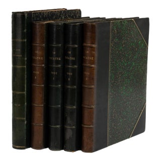 Early 20th Century France Chocolate Wood Book For Sale