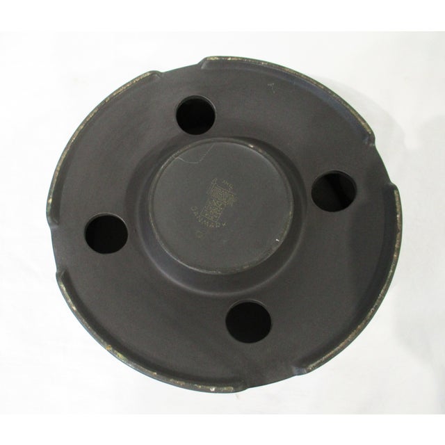 Greige Mid 20th Century Dansk Flamestone 3pc. Serving Bowl Oven Casserole by Jens Quistgaad Denmark For Sale - Image 8 of 9