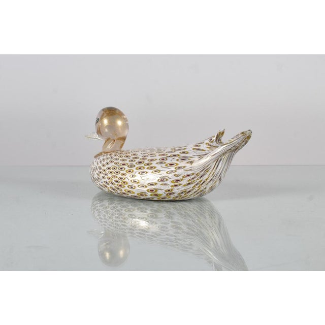 Murano Glass Duck attributed to A. Barbini, Italy, 1960s For Sale - Image 9 of 15
