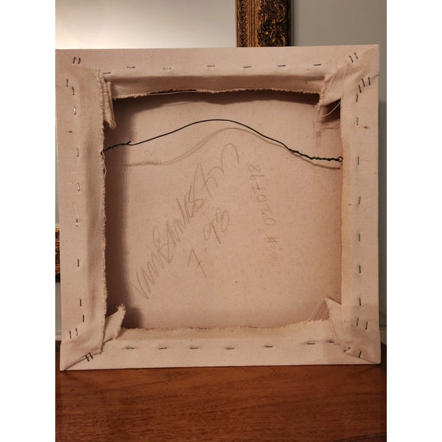 Painting # 020798 by Van Bankston is subliminal minimalism. The overall shape, in relation to the painted shapes, forms a...