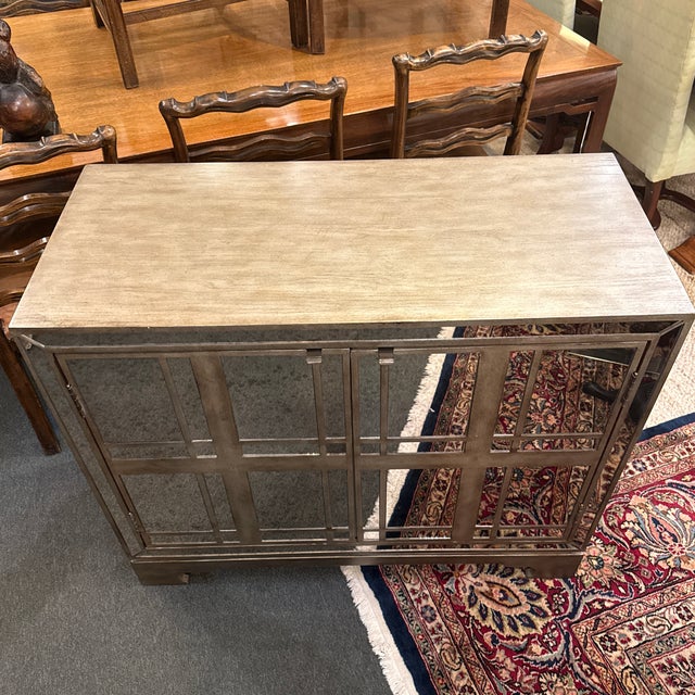 Gold Hooker Furniture Melange Mirrored Gold Sideboard For Sale - Image 8 of 12