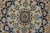 Fine Nain Rug 8'10'' X 12'3'' Blue Wool Traditional Hand-Knotted Oriental Carpet For Sale - Image 9 of 15
