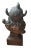 Native American Cast Iron Native American Indian Chief Bust For Sale - Image 3 of 12