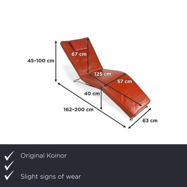 The Koinor Jeremiah chaise longue is an expression of pure relaxation and timeless elegance. with its clean lines and...