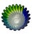 Glass Studio Nova Solaris Glass Bowl by Walther Glas of Germany For Sale - Image 7 of 10