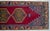 1960s Hand-Knotted Turkish Rug Runner. Tribal Short Runner Rug 3′ × 9′8″ For Sale - Image 14 of 16