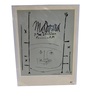 Pablo Picasso Poster Galerie Madoura 1961 Cannes