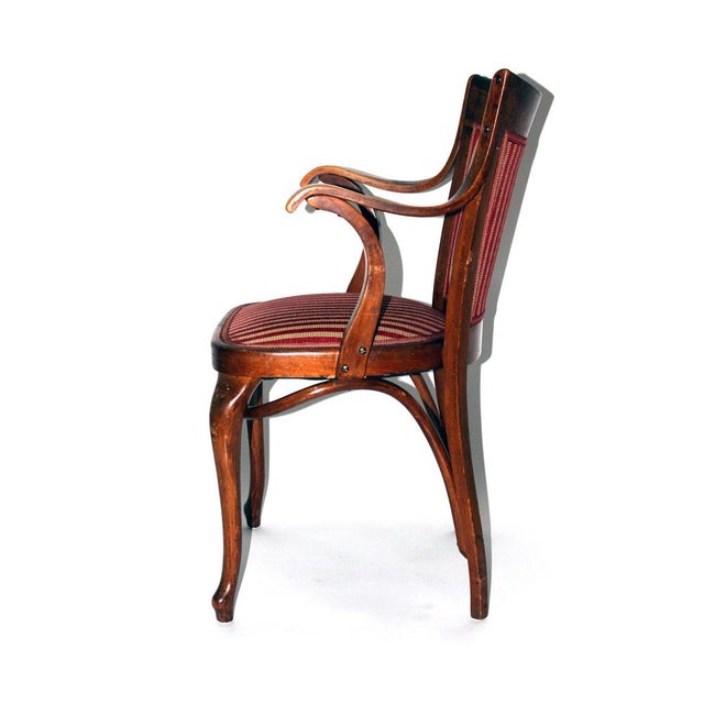 Cafe Capua Armchair attributed to Adolf Loos for Thonet, 1913 For Sale - Image 3 of 8