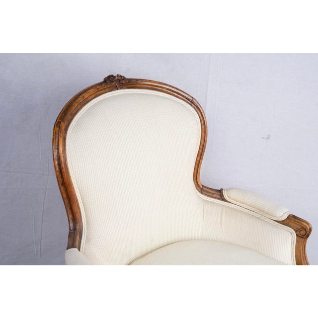 Antique Bergère Chair For Sale - Image 4 of 9