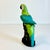 Cinco De Mayo - 1970s Vintage Boho Chic Coastal Ceramic Folk Art Parrot Figural For Sale - Image 9 of 12