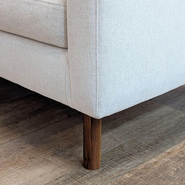 Eq3 Modern Joan 2-Piece Sectional Sofa With Extended Seat For Sale - Image 9 of 9