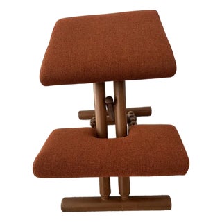 Mid-Century Stokke Norway Modern Ergonomic Kneeling Chair For Sale