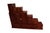Brown Kaidan Tansu Step Chest With Brass Hardware For Sale - Image 8 of 8