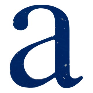 Letter "A" Sign For Sale