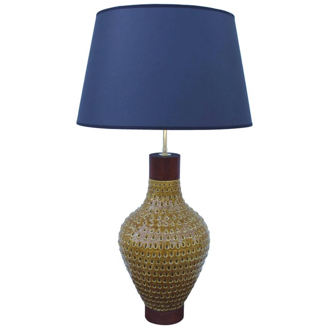 1960s Large Table Lamp by Raymor For Sale - Image 9 of 9