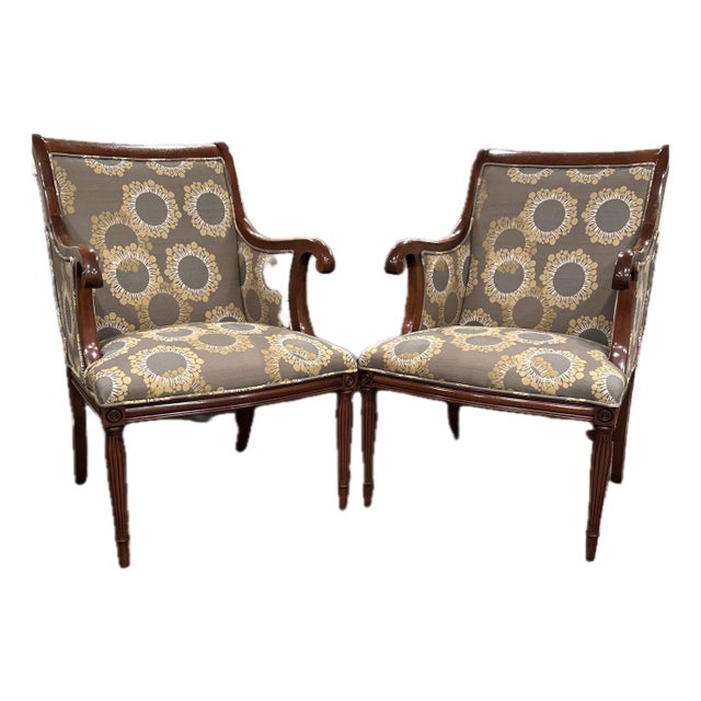 Pair of Accent Chairs by Southwood For Sale