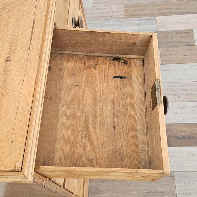Antique English Pine Chest of Drawers (Dresser) - Circa 1880 #12 For Sale - Image 10 of 15