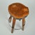Bar Stools in Burr Wood, 1970s, Set of 3 For Sale - Image 15 of 18