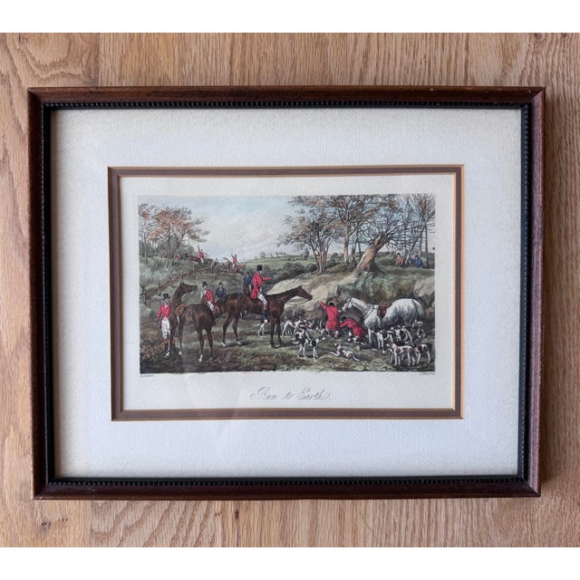 Henry Alken Mid 20th Century Framed English Fox Hunting Prints After Henry Alken – Set of 4 For Sale - Image 4 of 7