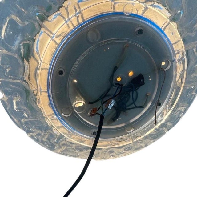 German Space Age Mirror with Backlighting by Egon Hillebrand For Sale - Image 5 of 8