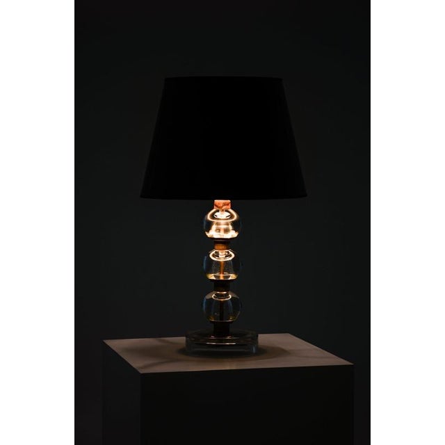 Metal Table Lamps in Brass and Glass from Nybro Armaturfabrik, 1960s, Set of 2 For Sale - Image 7 of 9