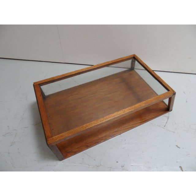 Vintage Oak Bakery Display Cabinet, 1920s For Sale - Image 6 of 8