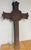 Huge Antique Industrial Outdoor Cast Iron Religious Catholic Crucifix Cross For Sale - Image 4 of 15