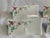 Set of 6 Vintage Floral Porcelain Name Placards For Sale - Image 4 of 9