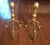 Traditional Pair Mid-20th Century Federal Style Canon Ball Brass Fireplace Low Andirons For Sale - Image 3 of 10