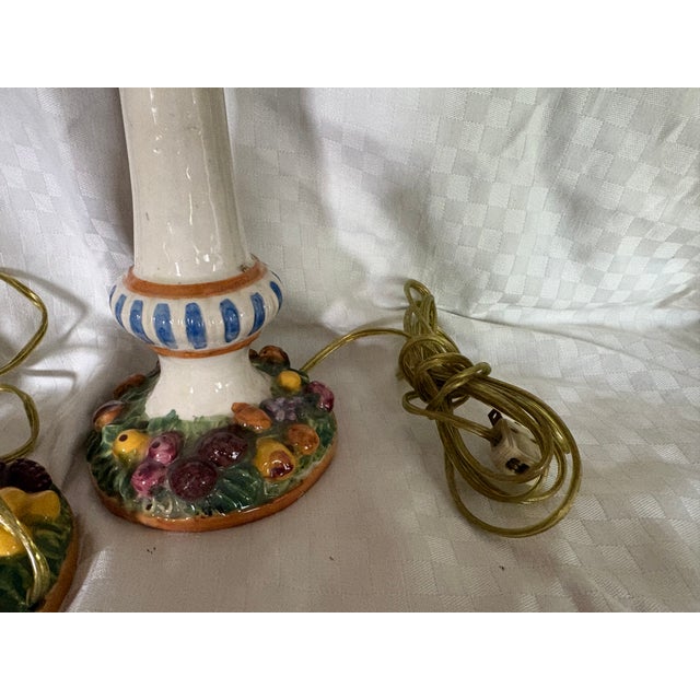 1940s Style After Dellarobbia Italian Lamps - a Pair For Sale - Image 16 of 18