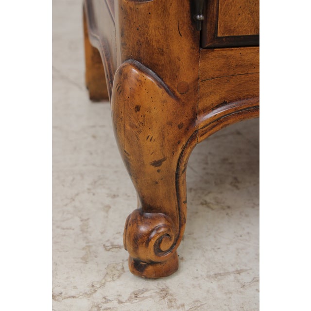 Henredon Large French Style Walnut Secretary Desk For Sale - Image 16 of 18