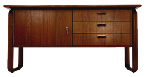 German Teak Sideboard by Burkhard for Rosenthal, 1960s