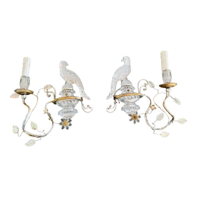 Mid 19th Century Pair of Maison Bagues Wall Sconces For Sale