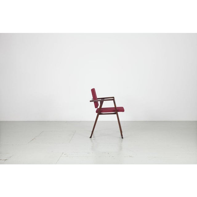 Model Luisa Armrest Chairs by Franco Albini for Poggi, Pavia Italy, 1955, Set of 6 For Sale - Image 12 of 18