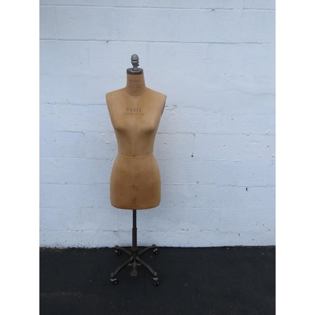Restoration Hardware Reproduction Dress Form Height Adjustable Mannequin 6889 For Sale - Image 15 of 18