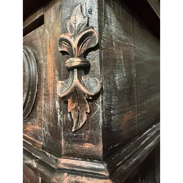 Late 19th Century Authentic 19th-Century Renaissance Revival "Glove Box" Chest – Hand-Carved Details For Sale - Image 5 of 12