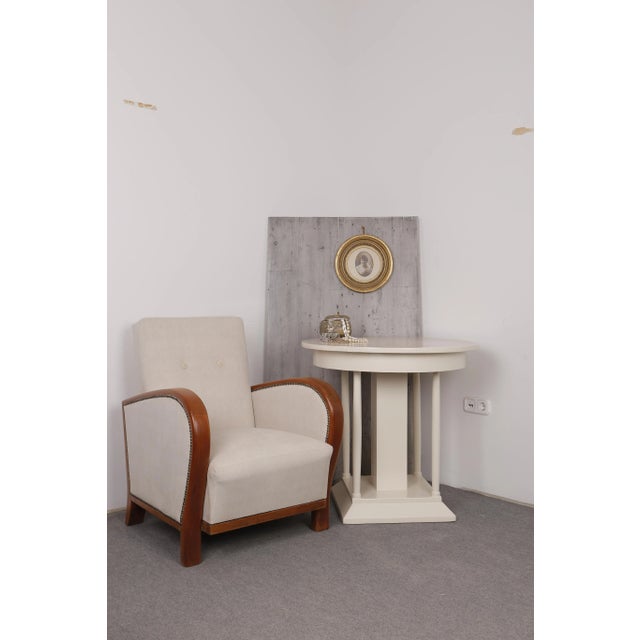 Vintage Art Deco Hungarian Armchair, 1930s For Sale - Image 12 of 12