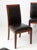 Brown Vintage Transitional Upholstered Dining Chairs Set of 6 For Sale - Image 8 of 18