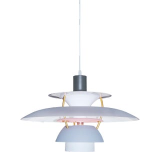 Galle Hanging Grey Pendant Light For Sale