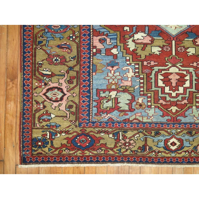 Antique Serapi Rug - 5'2" x 6'10" For Sale - Image 18 of 18