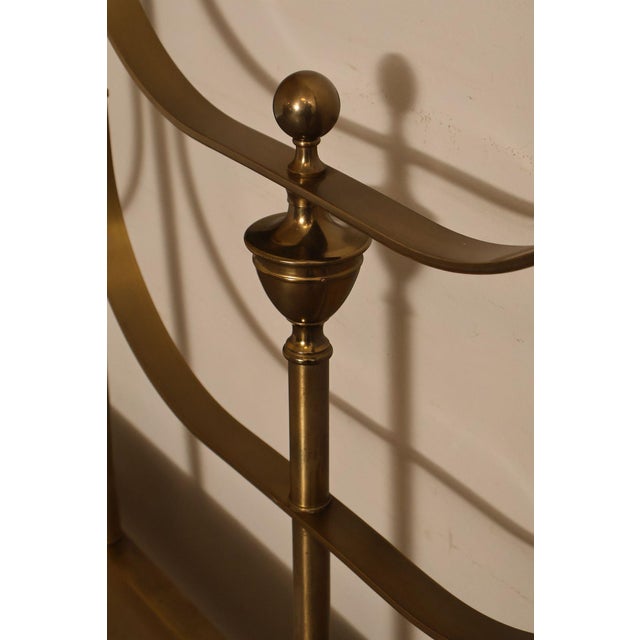 Mastercraft Vintage Brass King Headboard For Sale - Image 14 of 18
