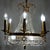 Brass Lead Crystal Nine-Light Chandelier from Palwa, 1950s For Sale - Image 6 of 13