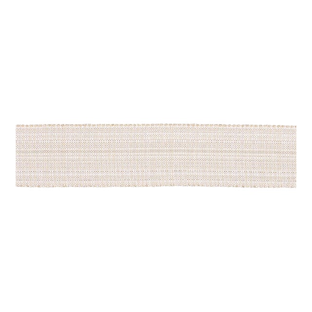 SAMPLE - Schumacher Tweed Tape Medium In Ivory For Sale