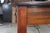 Wood Antique Victorian William IV Mahogany Tooled Leather Writing Table Desk Console For Sale - Image 7 of 16