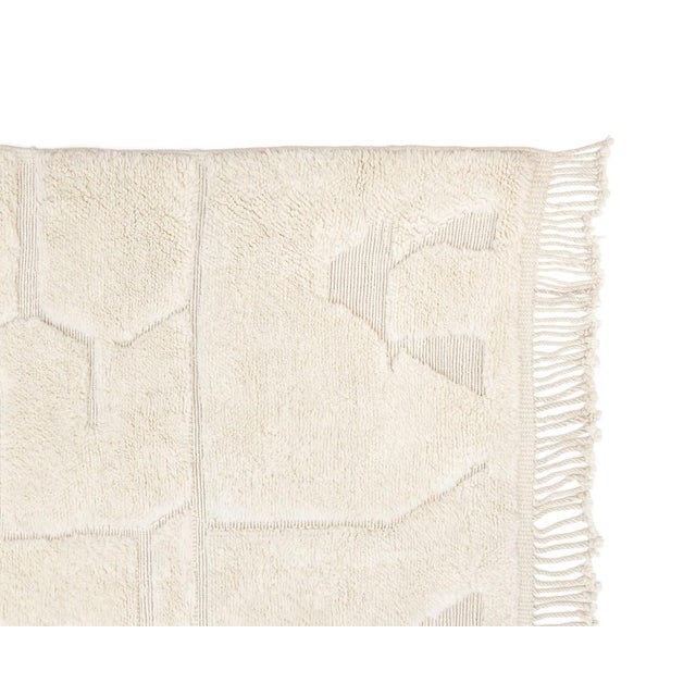 Contemporary Hand-Knotted Wool Premium Rug by Azele Studio For Sale - Image 3 of 9