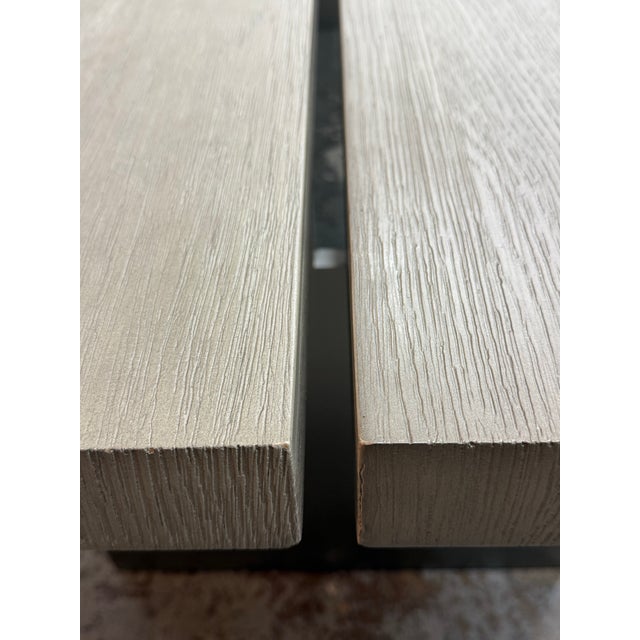 Restoration Hardware Channel Rectangular Dining Table For Sale - Image 9 of 12