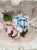 Rococo Vintage Italian Capodimonte Lamp Base - Rococo Porcelain With Swans & Roses For Sale - Image 3 of 12